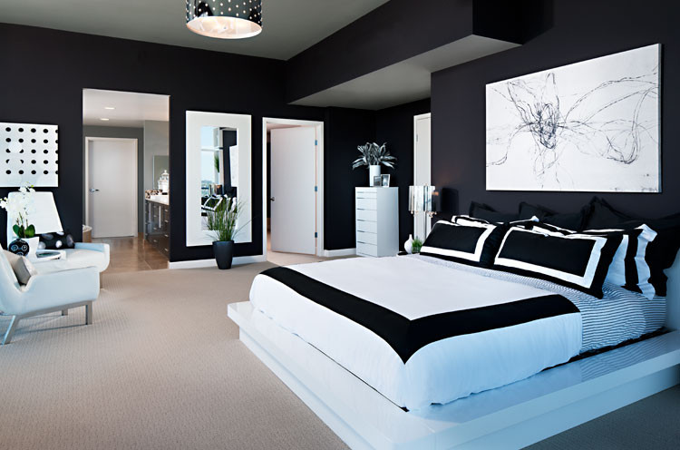 Modern Black And White Bedroom
 10 Amazing Black and White Bedrooms Decoholic
