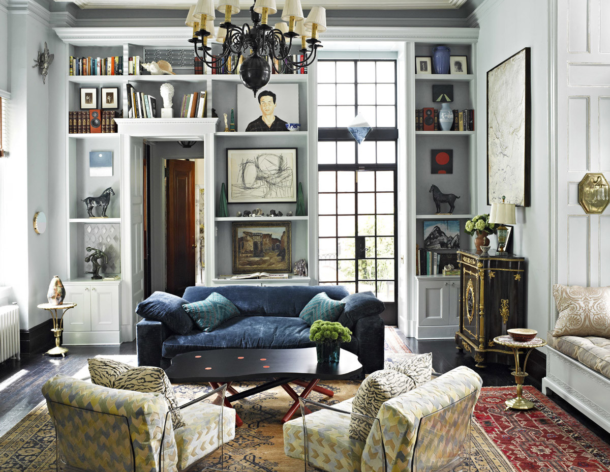 Modern Eclectic Living Room
 Room of the Week An Eclectic Formal Living Room coco
