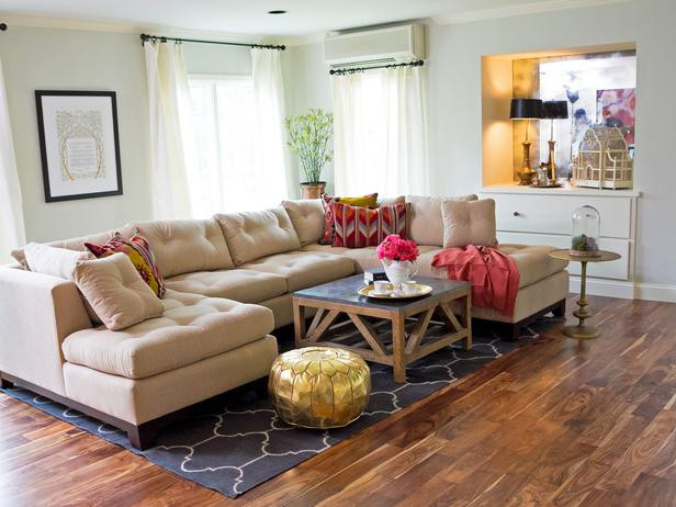 Modern Eclectic Living Room
 Genevieve Gorder s Best Designs HGTV Design Star