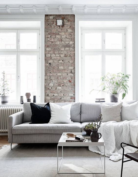 Modern Industrial Living Room
 Stylish monochrome and grey living room inspiration with