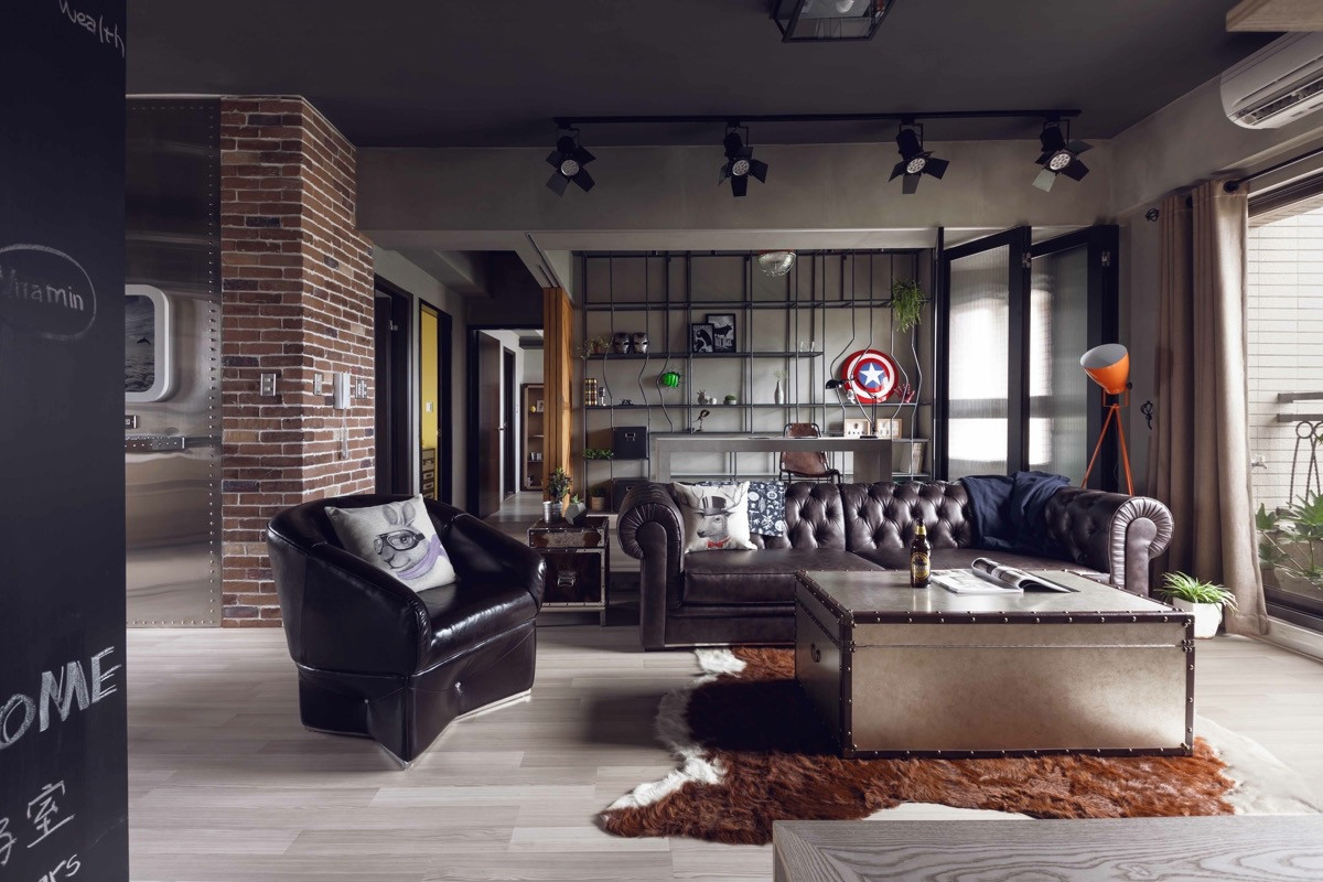 Modern Industrial Living Room
 Industrial Style Living Room Design The Essential Guide