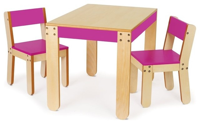Modern Kids Table And Chair
 P kolino Little e s Table & Chair Set Modern Kids
