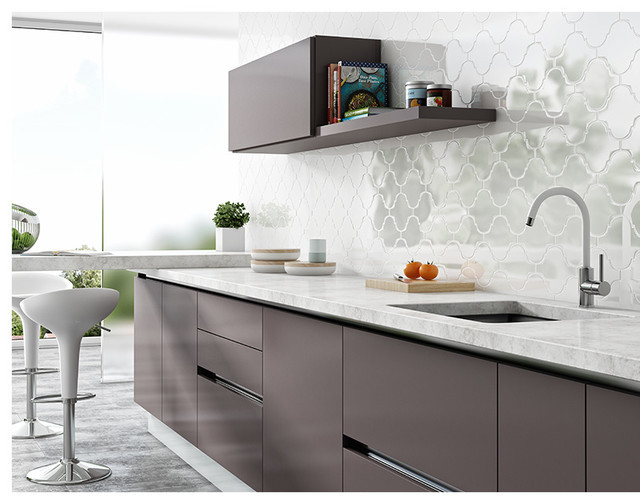 Modern Kitchen Backsplash Design
 Modern Kitchen Backsplash Arabesque Wall Tiles