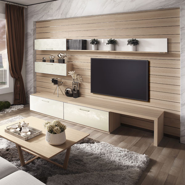 Modern Living Room Cabinets
 2017 New Design Living Room Modern Corner Wooden Tv