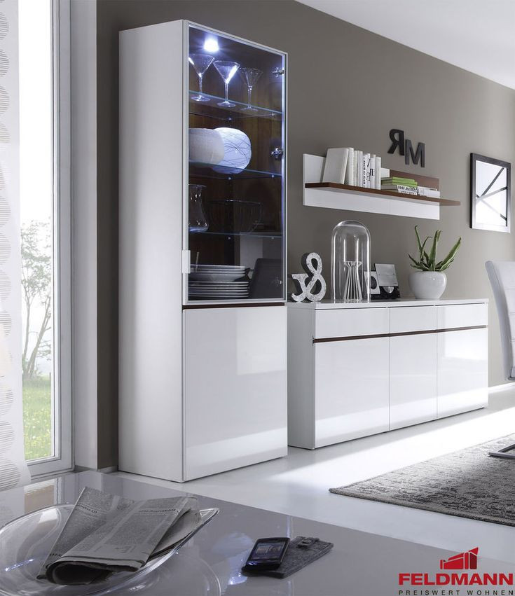 Modern Living Room Cabinets
 Modern living room display cabinet showcase high gloss