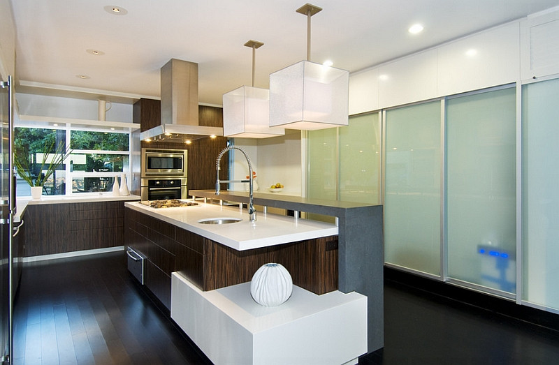 Modern Pendant Lighting Kitchen
 Oversized Pendants Shining A Spotlight The Hot Design