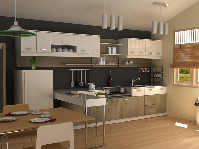Modern Small Kitchen
 modern small kitchen Modern Other