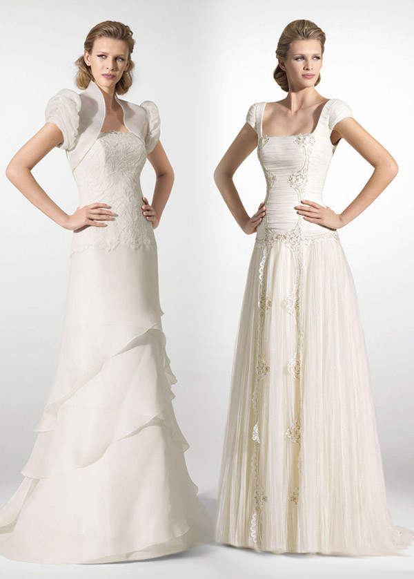 Modest Wedding Gowns With Sleeves
 DressyBridal Modest Wedding Gowns——Style to Be Elegant
