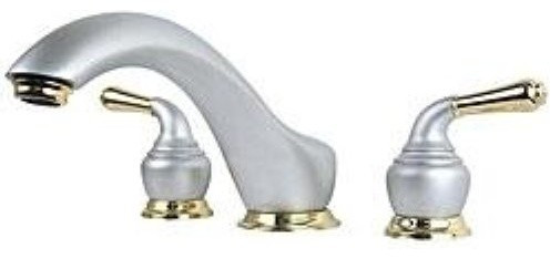 Moen Polished Brass Bathroom Faucets
 Moen Monticello 2 Handle Satine Polished Brass Roman Tub