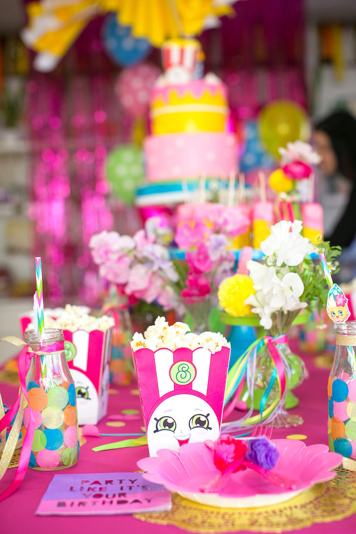 Mom'S Birthday Gift Ideas
 Kara s Party Ideas Floral Shopkins Birthday Party