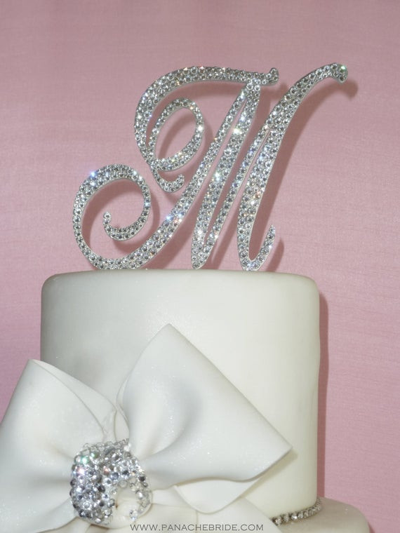 Monogram Cake Toppers For Weddings
 301 Moved Permanently