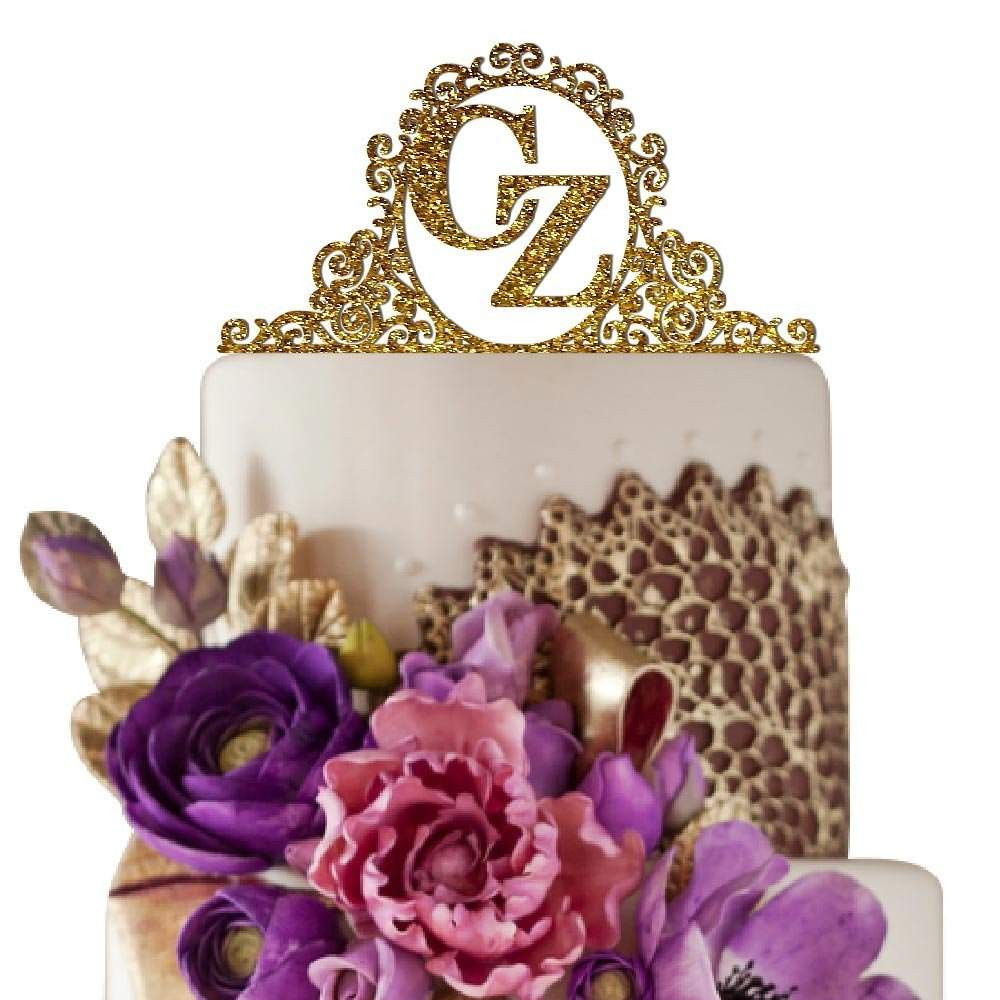 Monogram Cake Toppers For Weddings
 Top 10 Best Monogram Cake Toppers