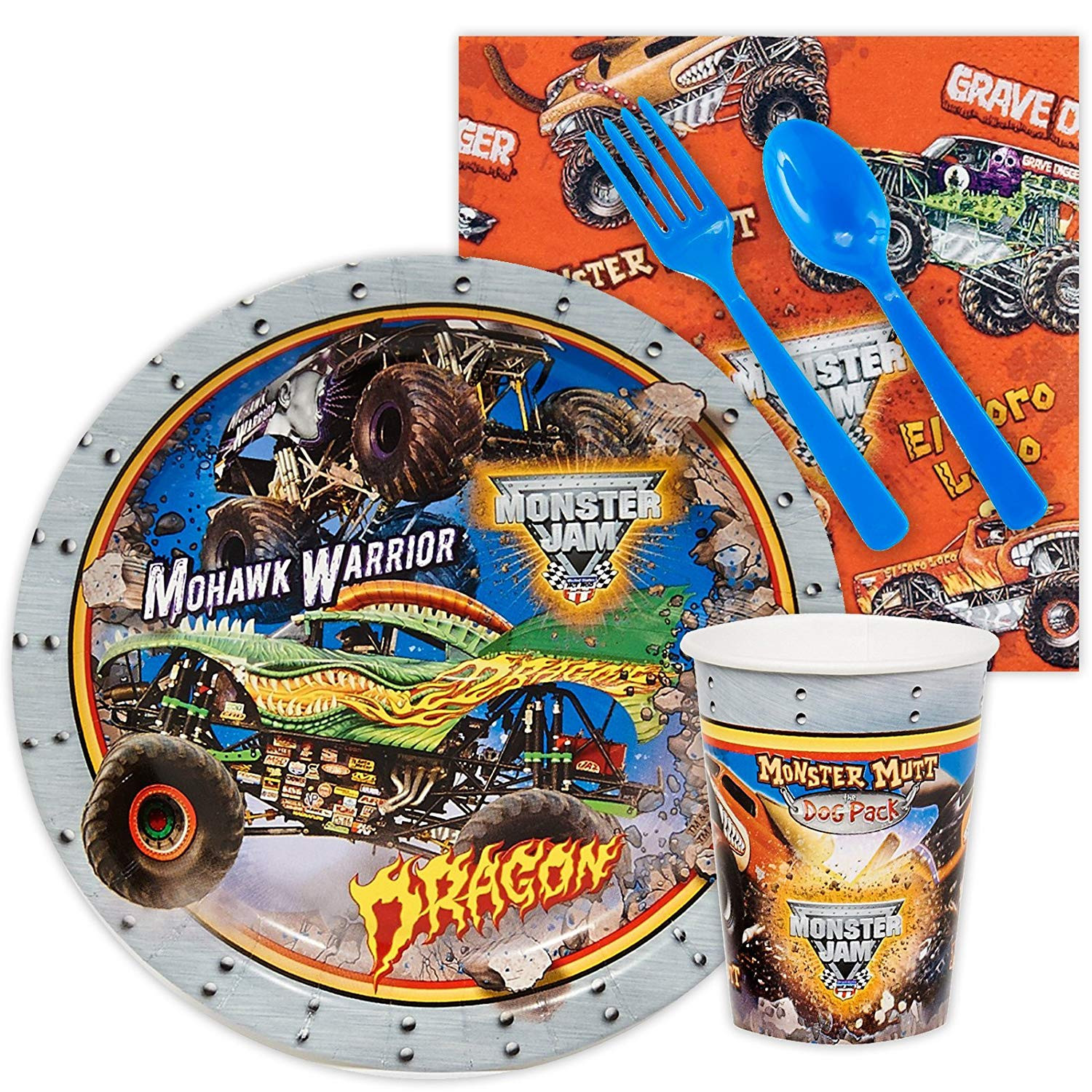 Monster Jam Birthday Decorations
 Monster Jam Party Supplies Snack Party Pack