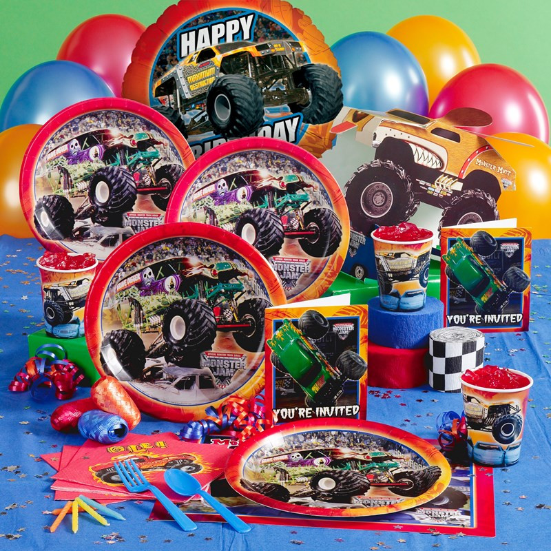 Monster Jam Birthday Party
 Monster Jam Party Supplies