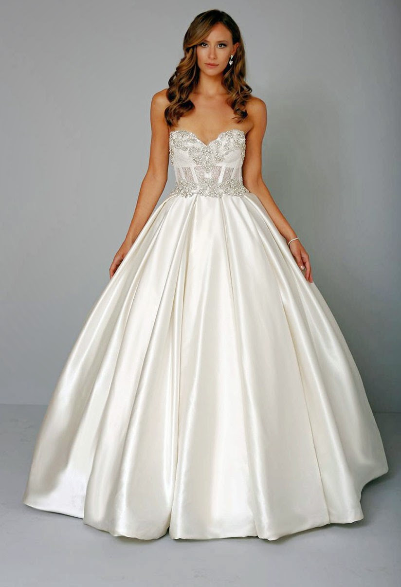 Most Expensive Wedding Gowns
 Most Expensive White Wedding Dresses with Bling Ideas