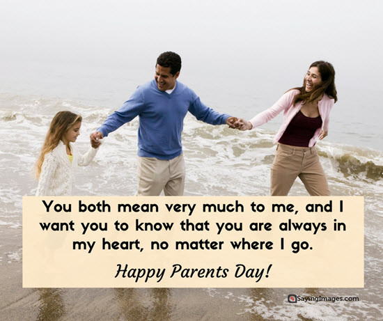 Mother And Father Quote
 Parents Day Quotes Wishes Messages &