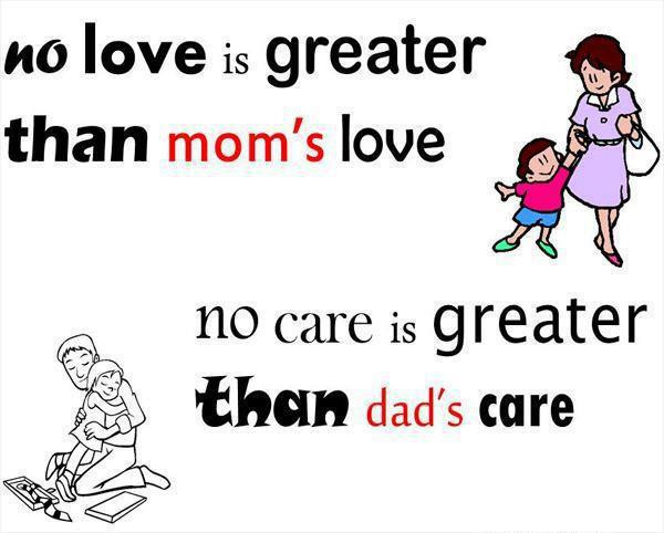 Mother And Father Quote
 I Love My Mom And Dad Quotes QuotesGram