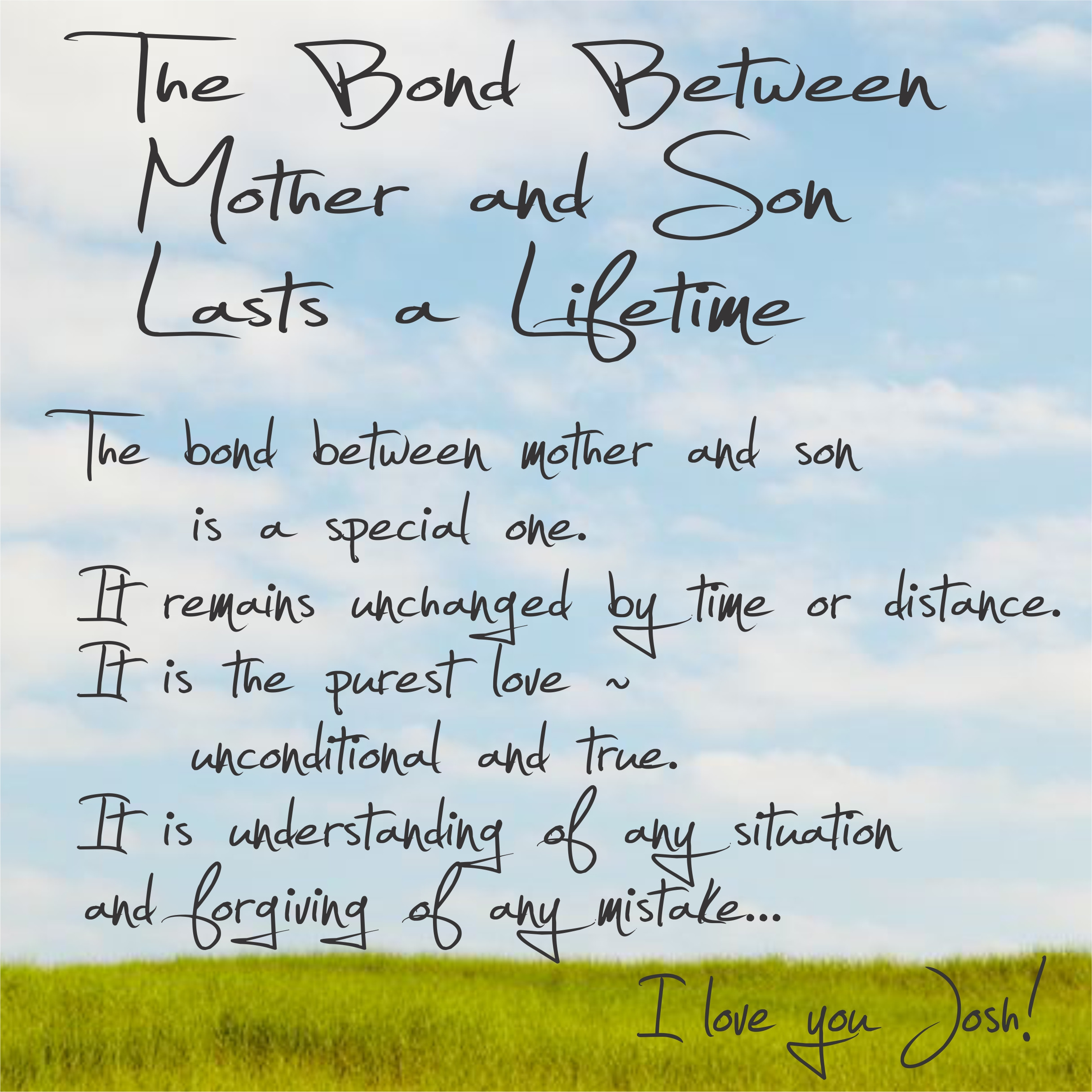 Mother And Son Bond Quotes
 68 Quotes mother child bond quotes mother daughter bond poems