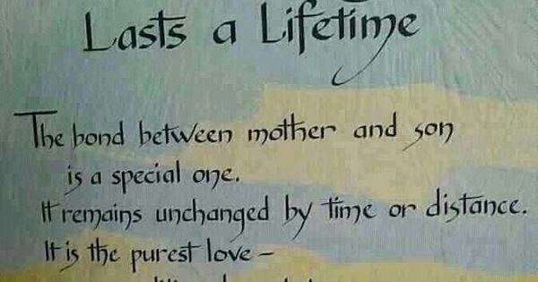 Mother And Son Bond Quotes
 Mother and Son Quotes