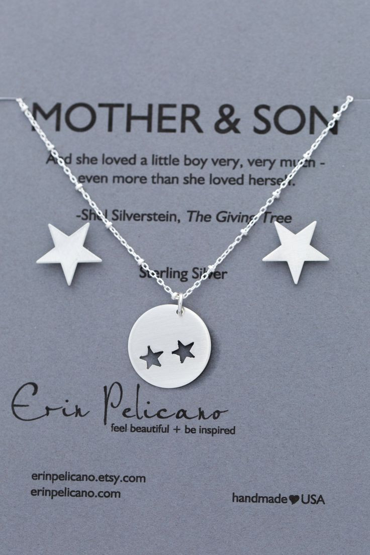 Mother And Son Gift Ideas
 Mother Two Son Jewelry Inspirational Gift Mom by