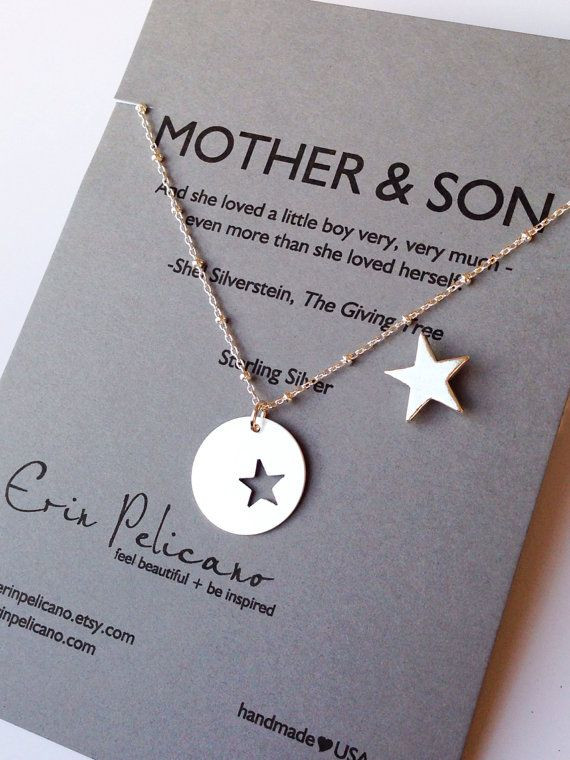 Mother And Son Gift Ideas
 Mother of the Groom Gift Mom Jewelry Mother Son Necklace