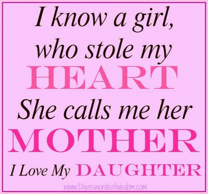 Mother Daughter Love Quotes
 I Love My Step Daughter Quotes QuotesGram