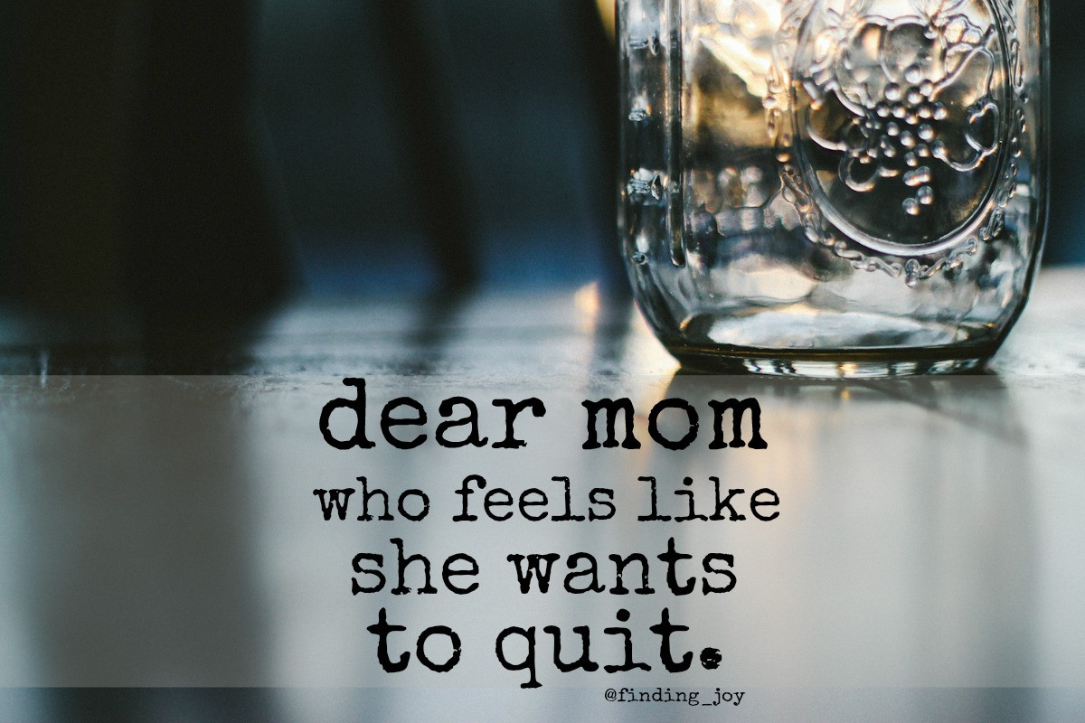 So find the feeling. Dear mom. Feeling finds Words.