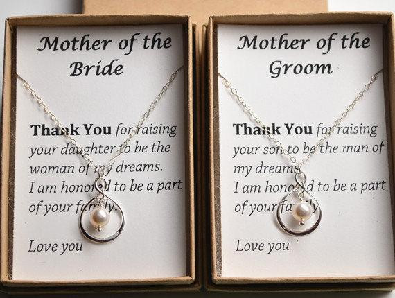 Mother Groom Gift Ideas
 Items similar to Mother The Groom Gift Necklace Gift