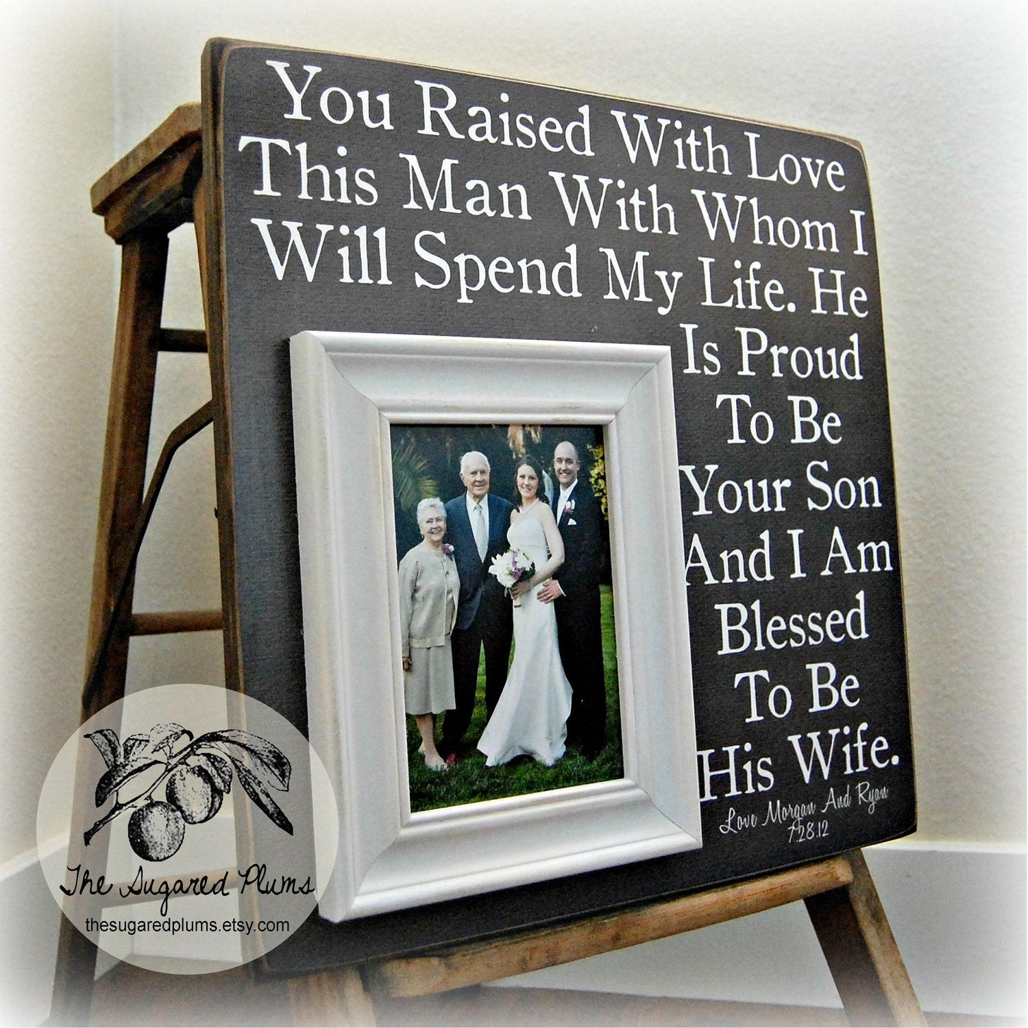 Mother Of Groom Gift Ideas
 Parents of the Groom Gift Mother of the Groom by
