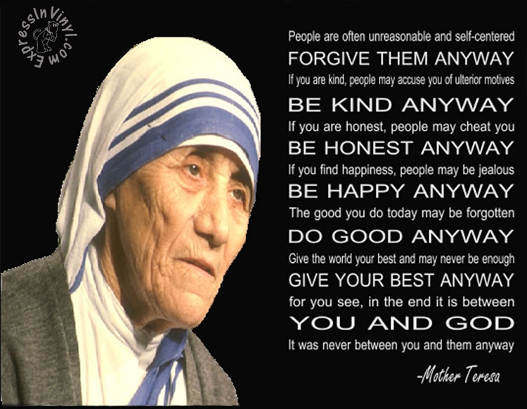 Mother Teresa Quotes
 Mother Teresa Quotes QuotesGram