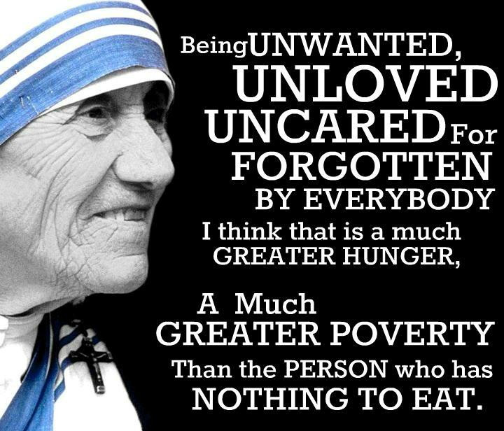Mother Teresa Quotes
 MOTHER TERESA SAINT OF THE GUTTERS