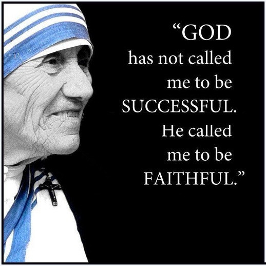 Mother Theresa Quote
 Vagabondish life ♥