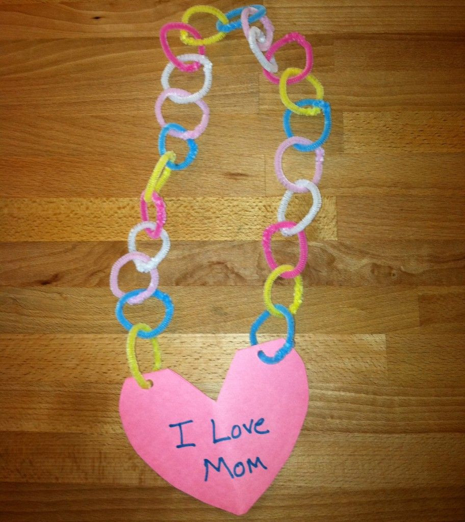 Mother'S Day Art Craft Ideas For Preschoolers
 Preschool Crafts for Kids Mother s Day Necklace Card