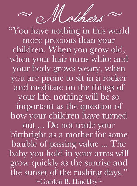 Mothers And Children Quotes
 Dirk Ludwig s Mom Motherhood Quotes To Live By