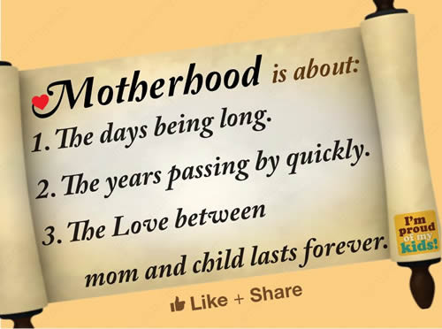 Mothers And Children Quotes
 Motherhood is about
