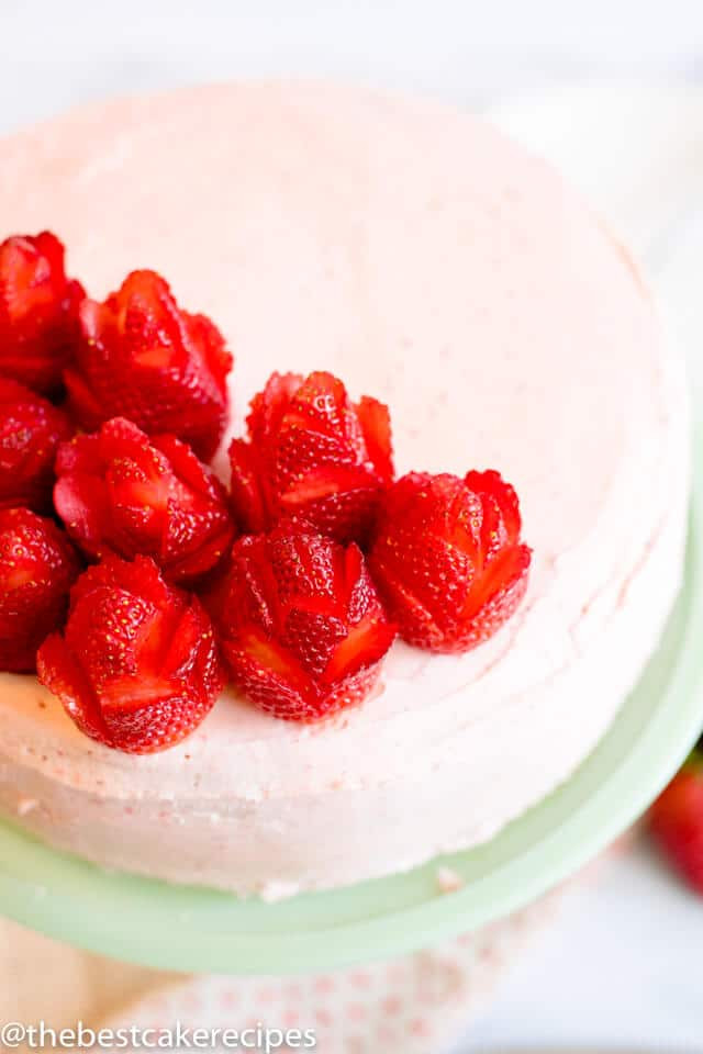Mothers Day Cake Recipes
 Mother s Day Cake with Strawberry Buttercream and