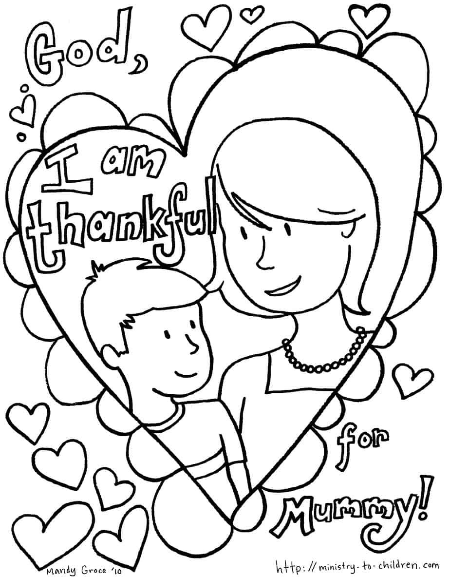 Mothers Day Coloring Pages For Kids
 Mother s Day Coloring Pages Free Easy Print PDF