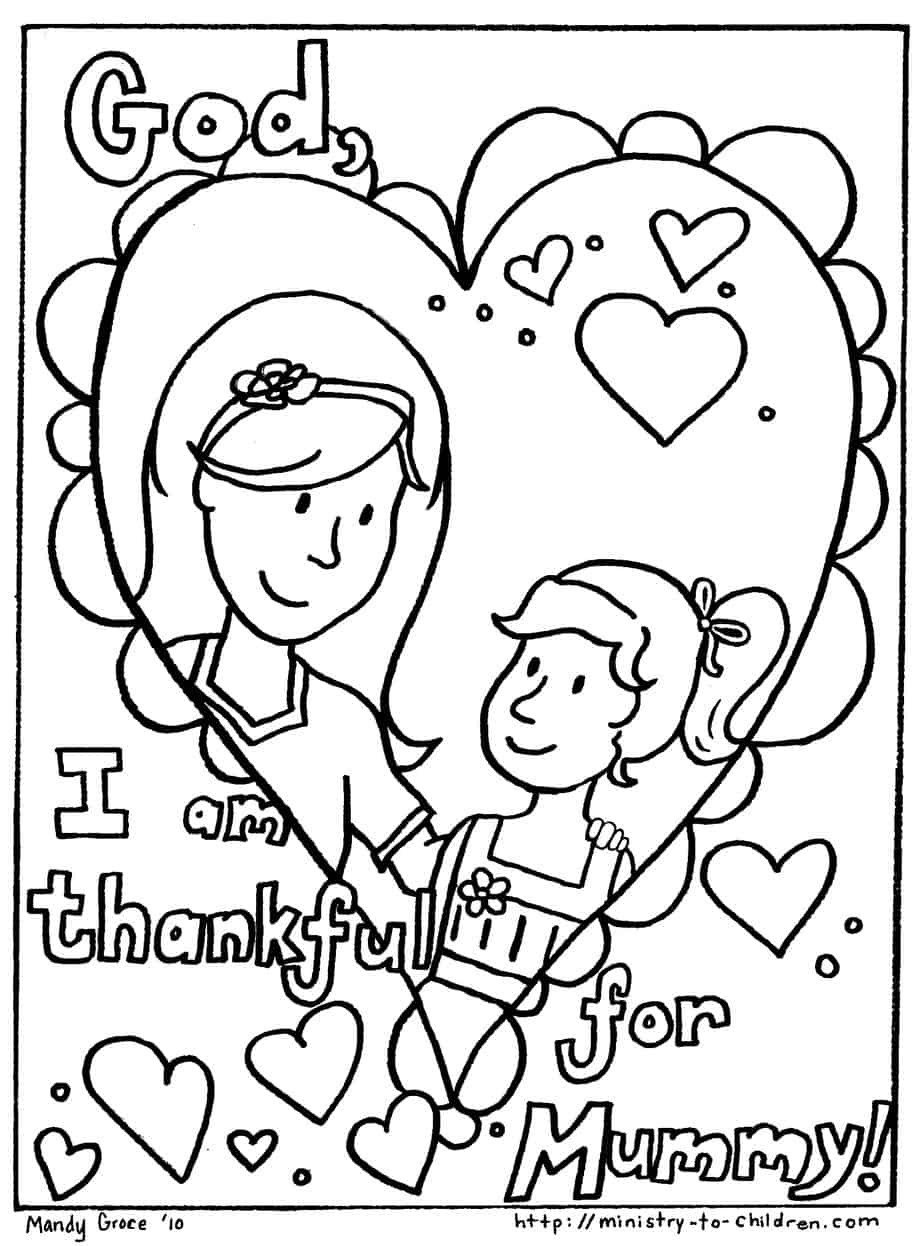Mothers Day Coloring Sheets Printable
 Mother s Day Coloring Pages Free Easy Print PDF