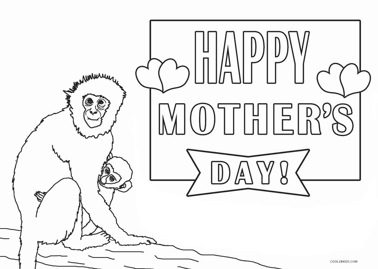 Mothers Day Coloring Sheets Printable
 Free Printable Mothers Day Coloring Pages For Kids