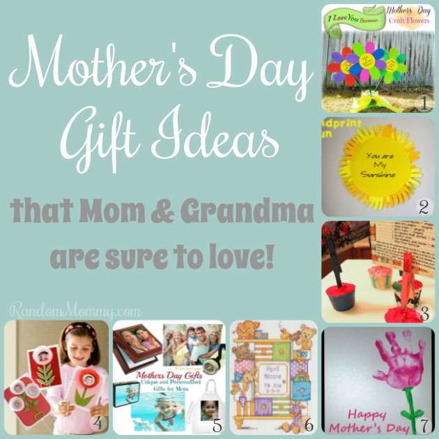 Mothers Day Gift Ideas For Grandma
 Mothers Day Gift Ideas for Mom and Grandma