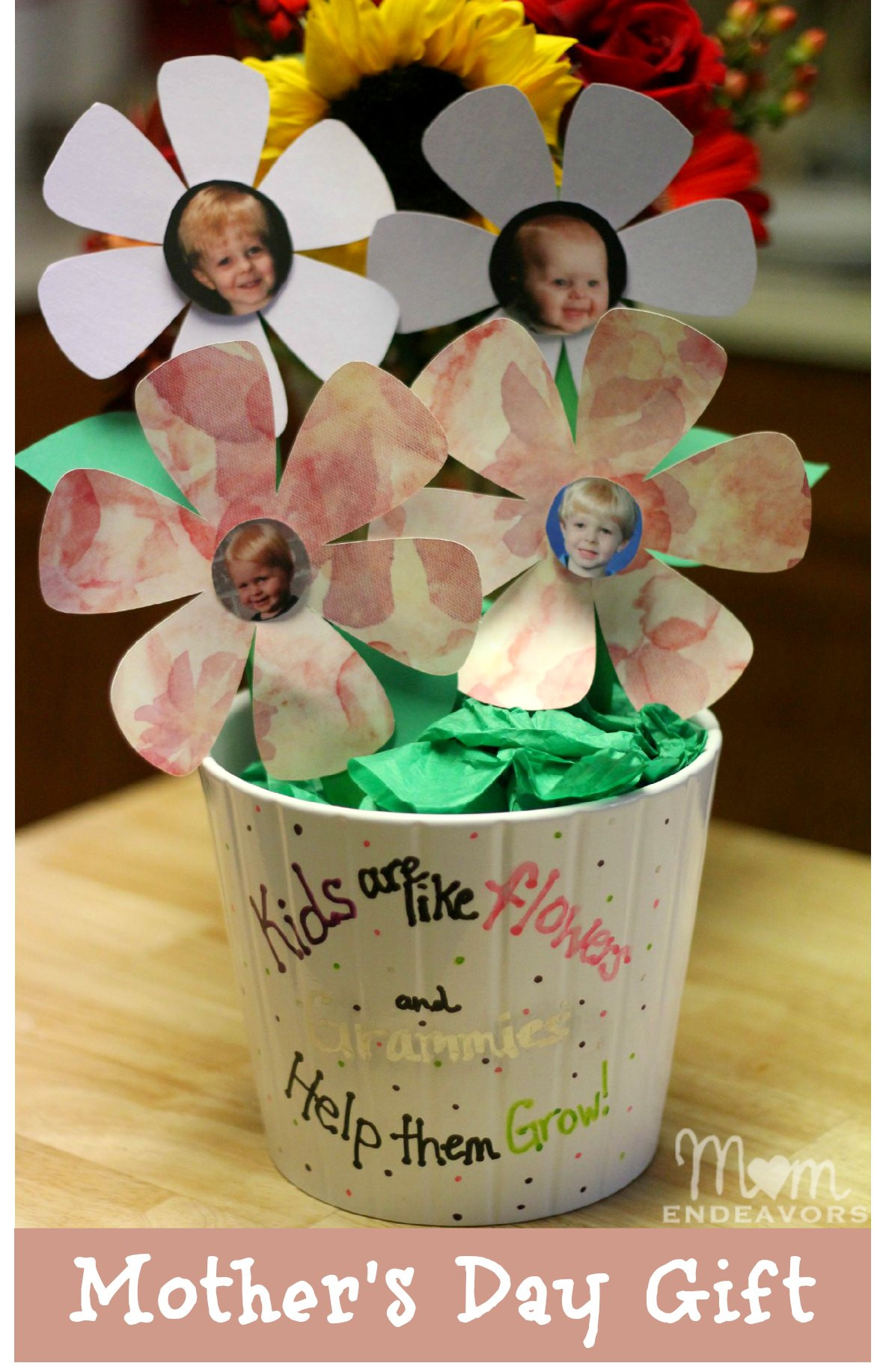 Mothers Day Gift Ideas For Grandma
 Simple Mother’s Day t ideas for grandma Flower pot