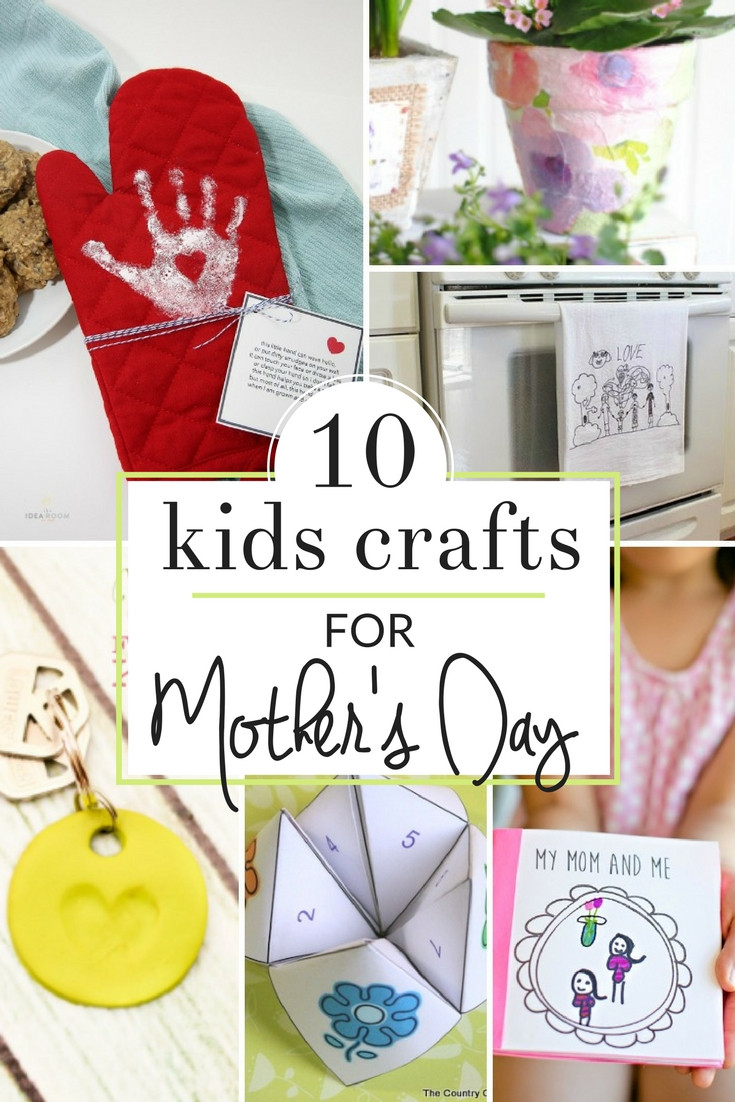 Mothers Day Gift Ideas For Grandma
 Homemade Mother s Day Gifts from Kids The Crazy Craft Lady