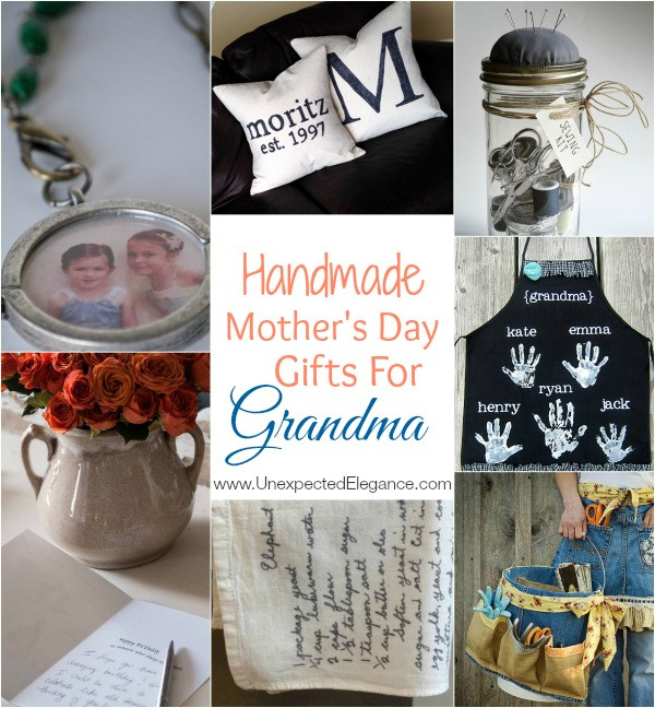 Mothers Day Gift Ideas For Grandma
 Handmade Mother s Day Gifts for Grandma Unexpected Elegance