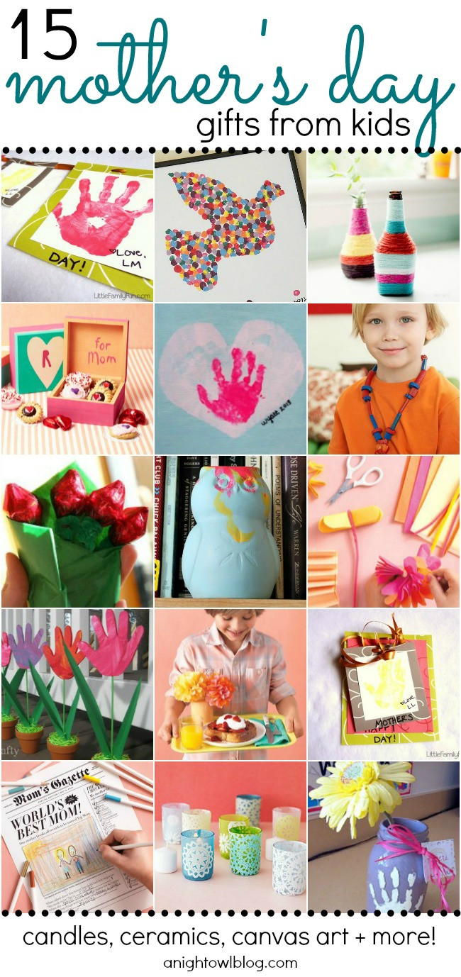Mothers Day Gifts For Kids
 15 Adorable Mother’s Day Gift Ideas from Kids