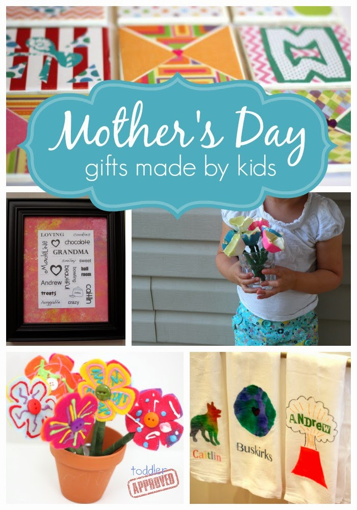 Mothers Day Gifts For Kids
 Toddler Approved Homemade Gifts Made By Kids for Mother