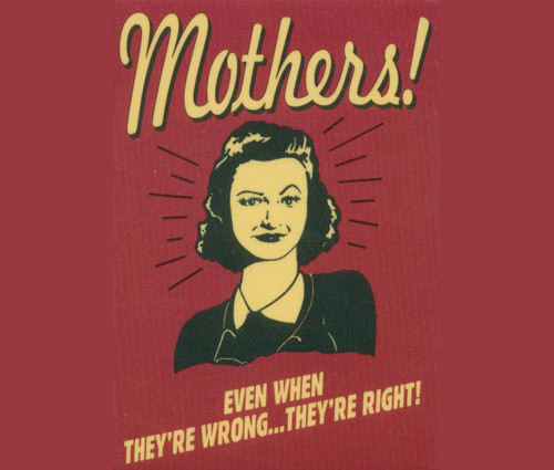 Mothers Funny Quotes
 Vanilla in the Front Word to Your Mother