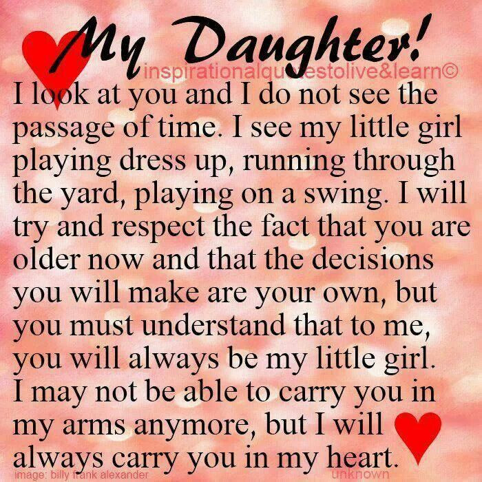 Motivational Quotes For Daughter
 Daughter Turning 21 Inspirational Quotes QuotesGram
