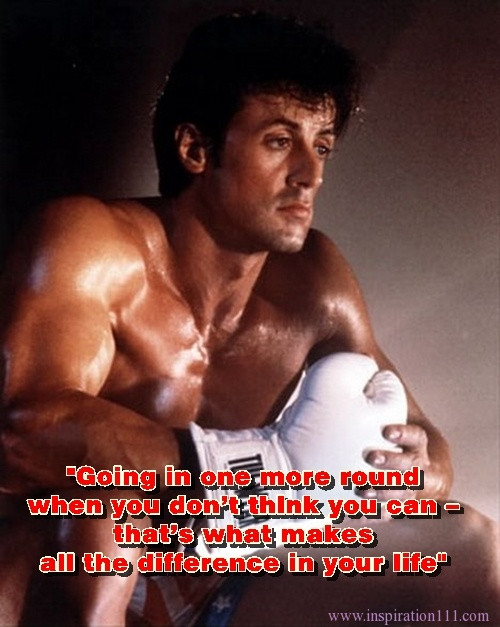 Motivational Quotes From Movies
 Rocky Inspirational Movie Quotes QuotesGram