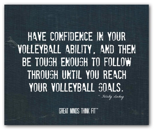 Motivational Volleyball Quotes
 Encouraging Volleyball Quotes QuotesGram