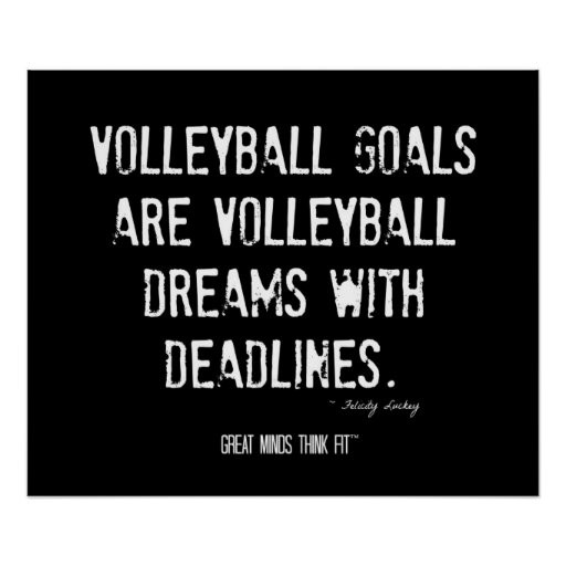Motivational Volleyball Quotes
 Inspirational Volleyball Quotes QuotesGram